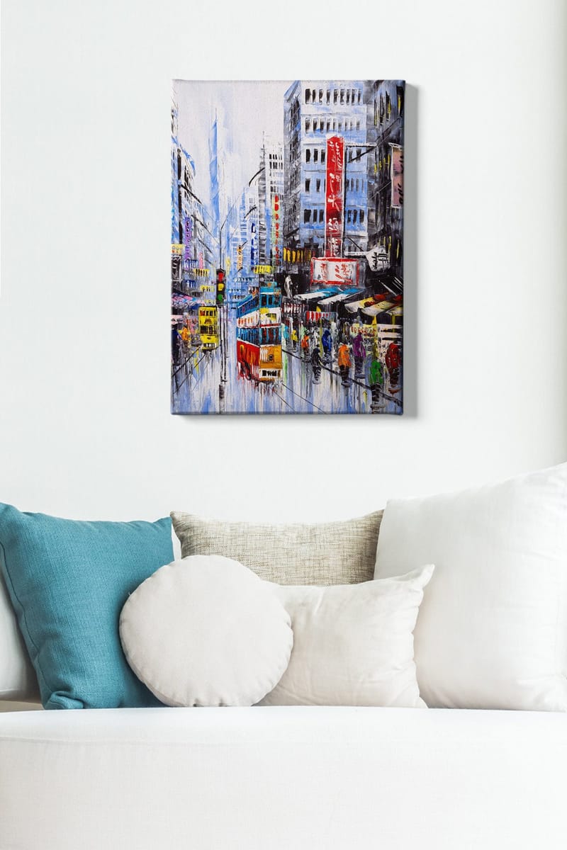 Dekorativ Canvasbilde 50x70 cm - Flerfarget - Innredning - Bilder & kunst - Lerretsbilder