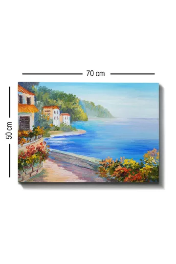 Dekorativ Canvasbilde 50x70 cm - Flerfarget - Innredning - Bilder & kunst - Lerretsbilder