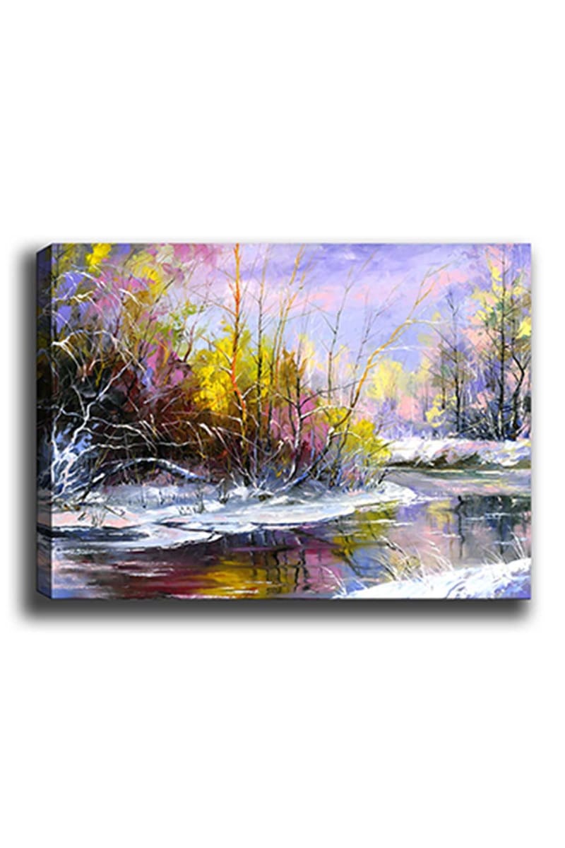 Dekorativ Canvasbilde 50x70 cm, Flerfarget