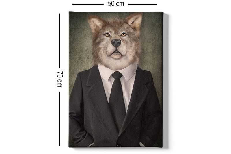 Dekorativ Canvasbilde 50x70 cm - Flerfarget - Innredning - Bilder & kunst - Lerretsbilder