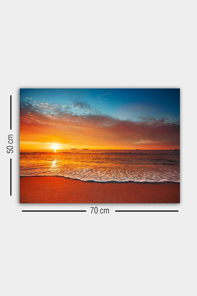 Dekorativ Canvasbilde 50x70 cm - Flerfarget - Innredning - Bilder & kunst - Lerretsbilder