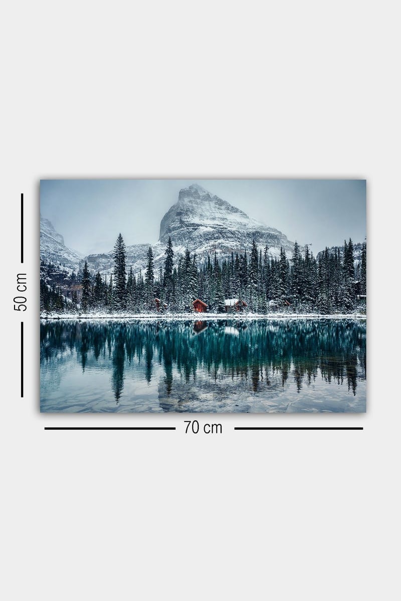 Dekorativ Canvasbilde 50x70 cm - Flerfarget - Innredning - Bilder & kunst - Lerretsbilder