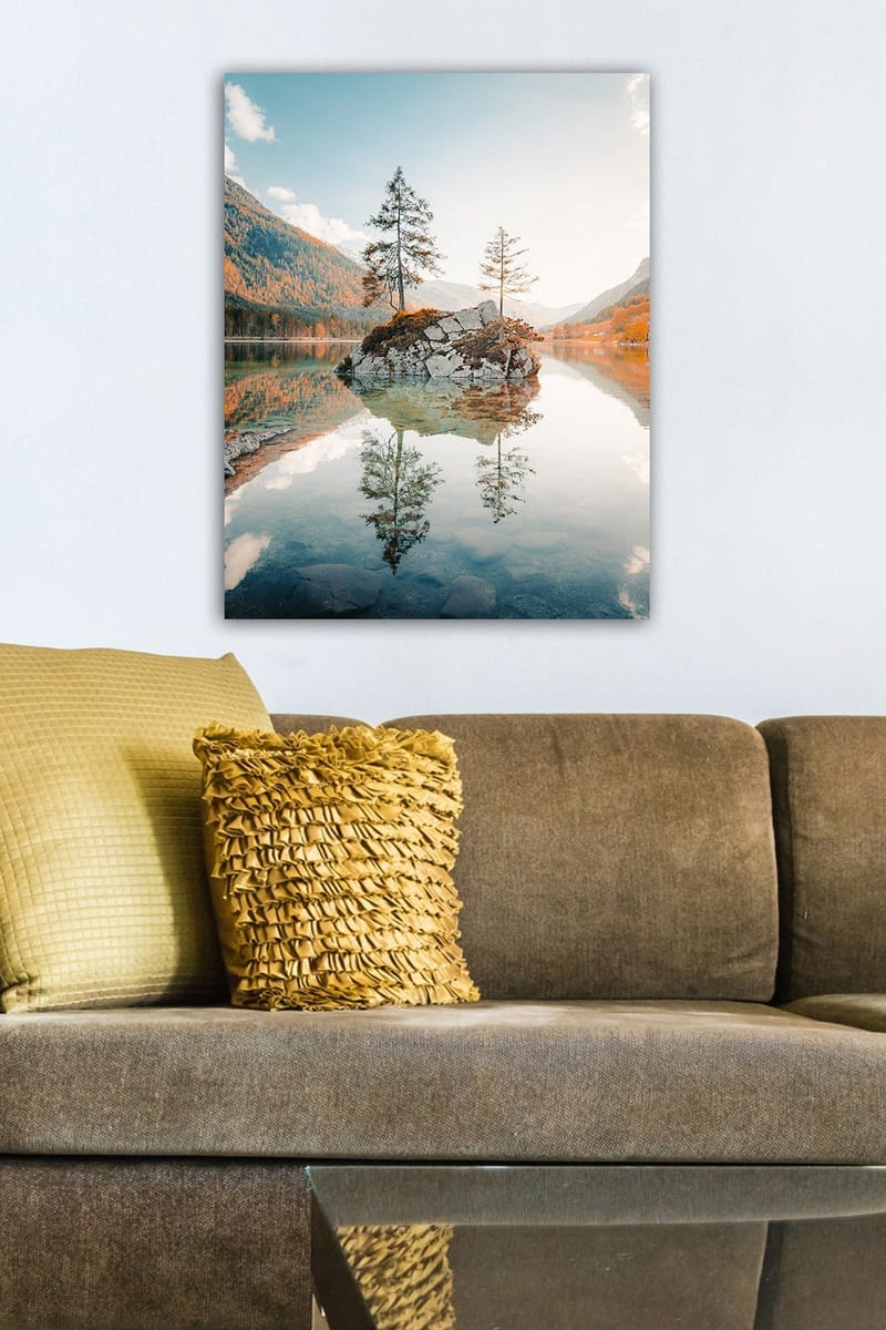 Dekorativ Canvasbilde 50x70 cm - Flerfarget - Innredning - Bilder & kunst - Lerretsbilder