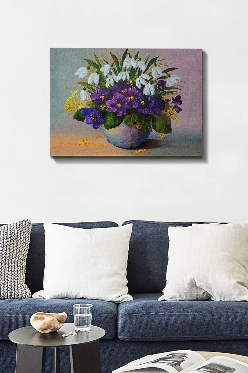 Dekorativ Canvasbilde 50x70 cm - Flerfarget - Innredning - Bilder & kunst - Lerretsbilder