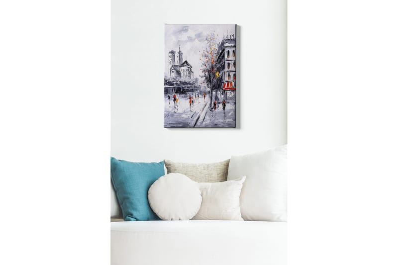 Dekorativ Canvasbilde 50x70 cm - Flerfarget - Innredning - Bilder & kunst - Lerretsbilder