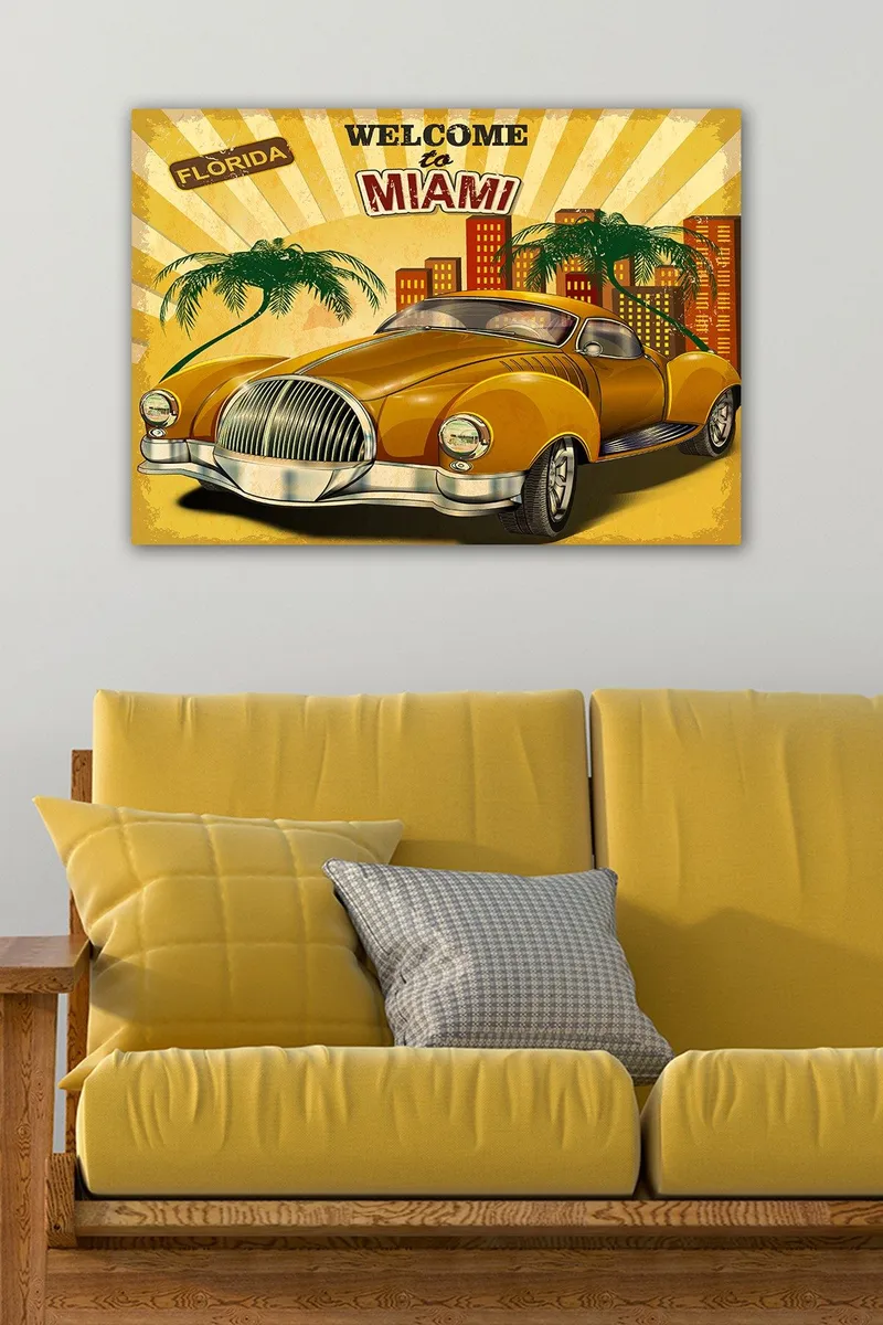 Dekorativ Canvasbilde 50x70 cm - Flerfarget - Innredning - Bilder & kunst - Lerretsbilder