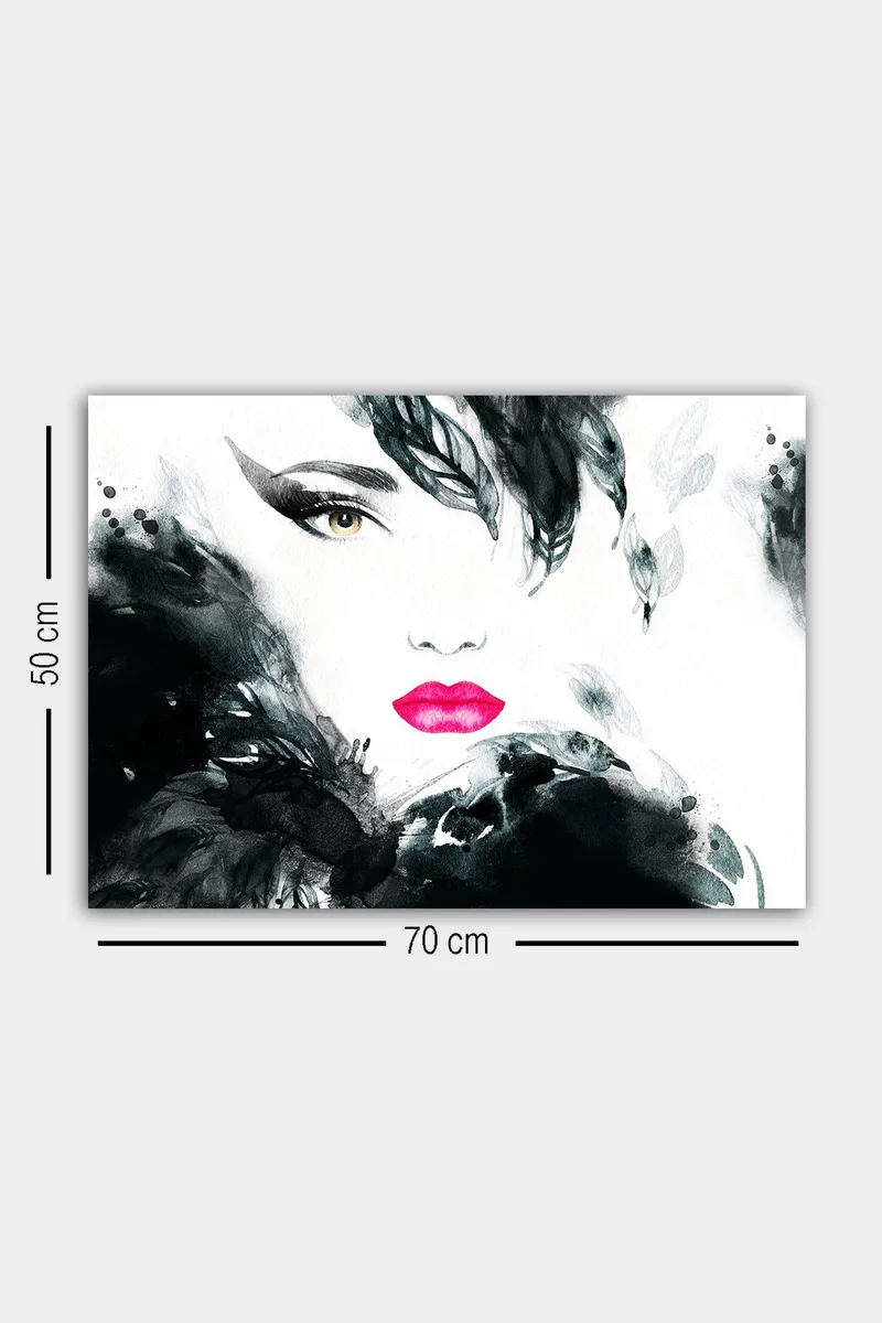 Dekorativ Canvasbilde 50x70 cm - Flerfarget - Innredning - Bilder & kunst - Lerretsbilder