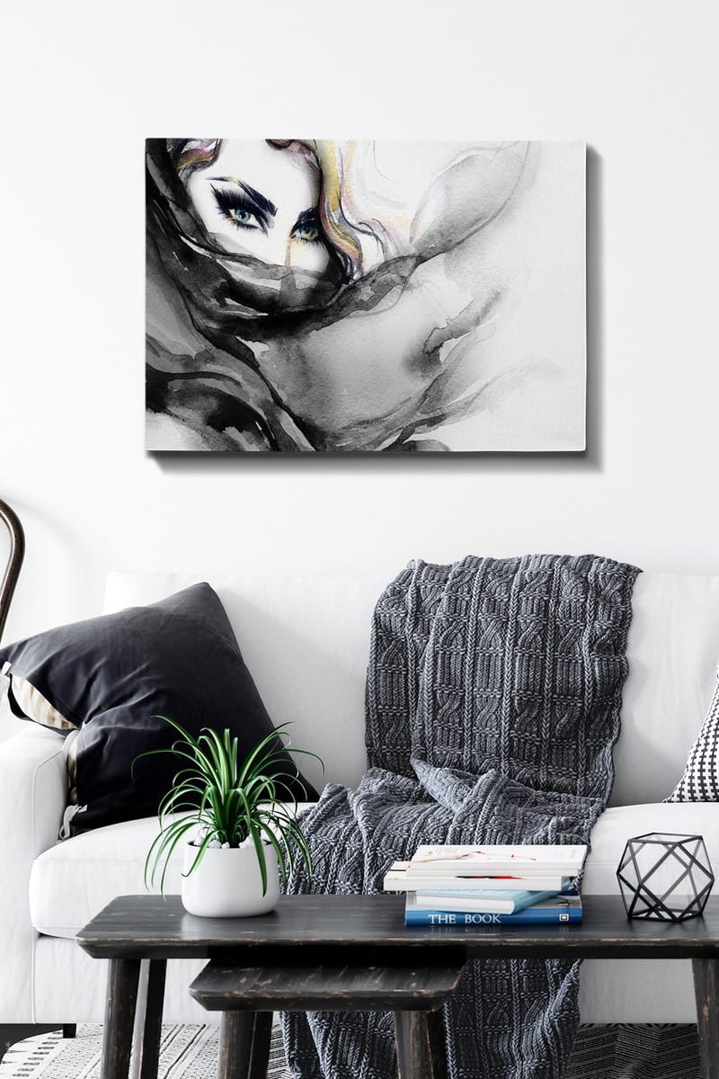 Dekorativ Canvasbilde 50x70 cm - Flerfarget - Innredning - Bilder & kunst - Lerretsbilder