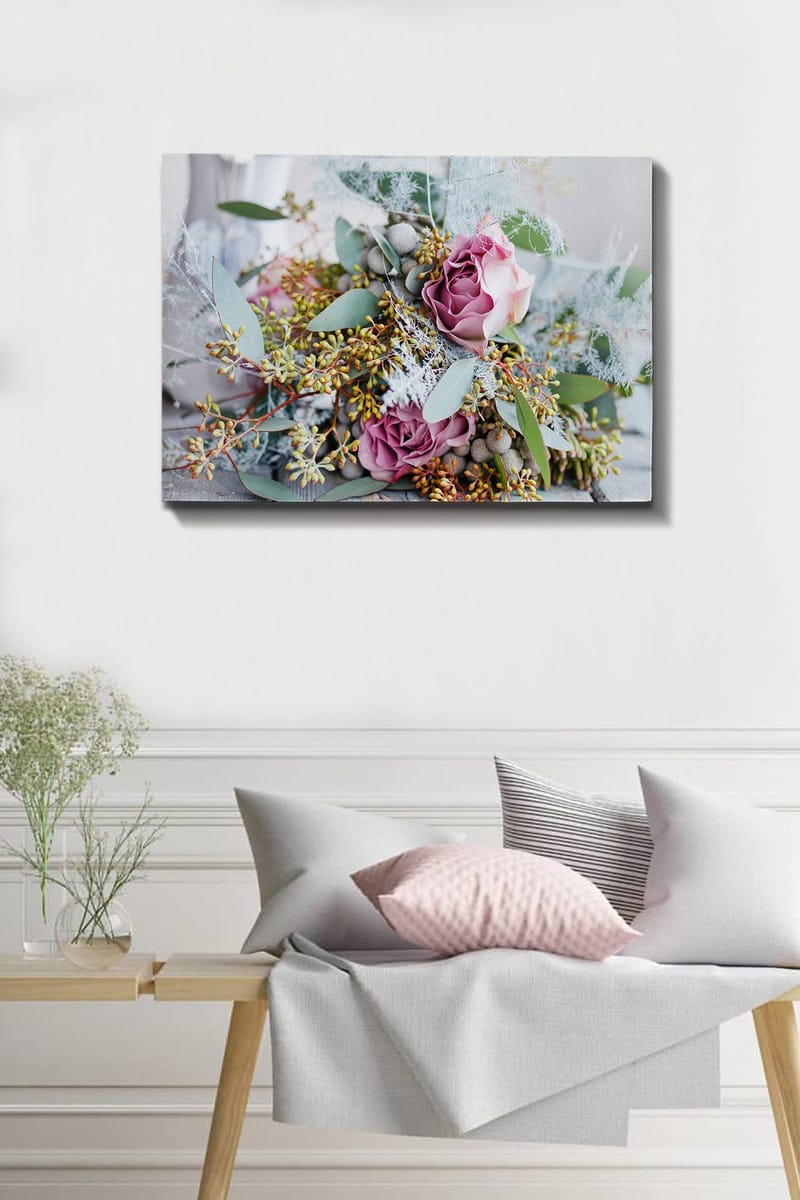 Dekorativ Canvasbilde 50x70 cm - Flerfarget - Innredning - Bilder & kunst - Lerretsbilder