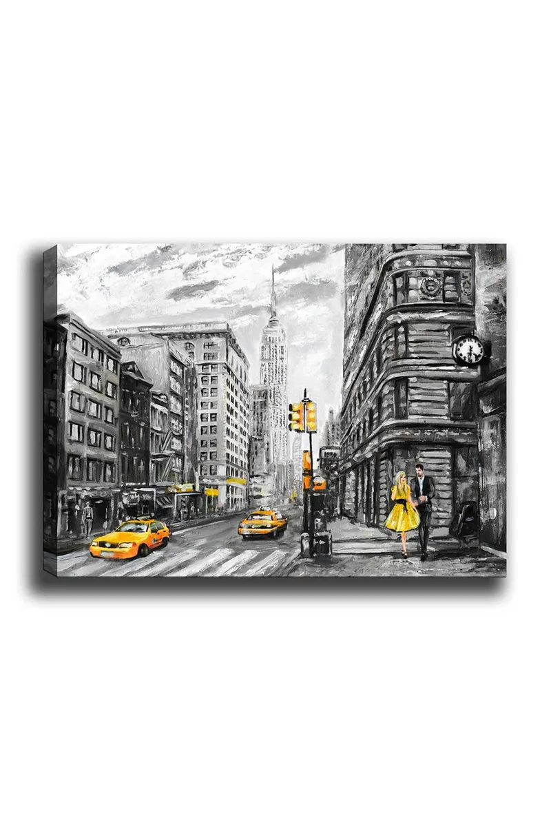 Dekorativ Canvasbilde 50x70 cm, Flerfarget