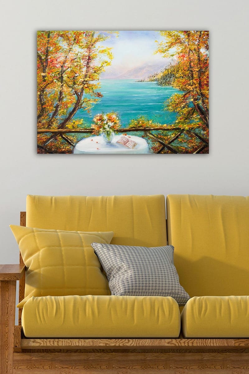 Dekorativ Canvasbilde 50x70 cm - Flerfarget - Innredning - Bilder & kunst - Lerretsbilder