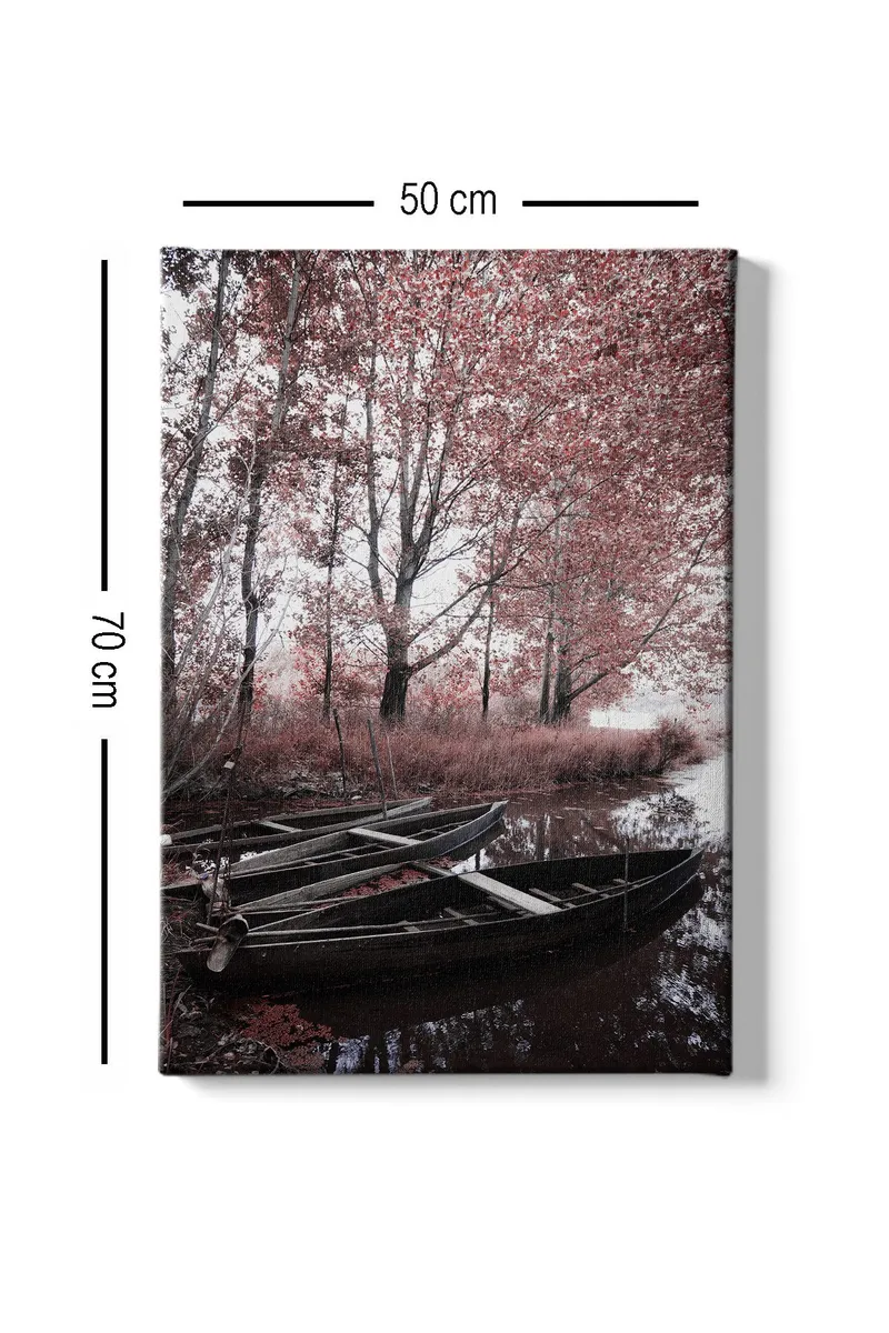 Dekorativ Canvasbilde 50x70 cm - Flerfarget - Innredning - Bilder & kunst - Lerretsbilder