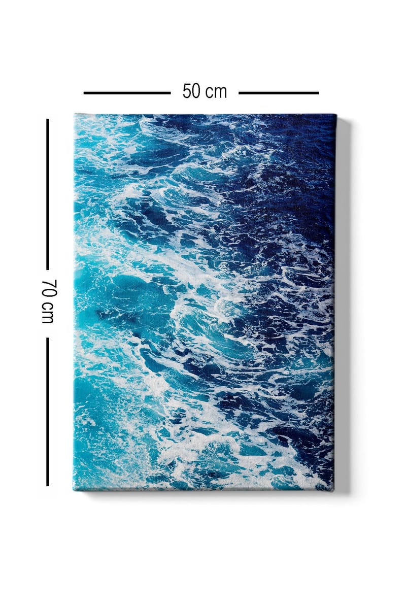 Dekorativ Canvasbilde 50x70 cm - Flerfarget - Innredning - Bilder & kunst - Lerretsbilder