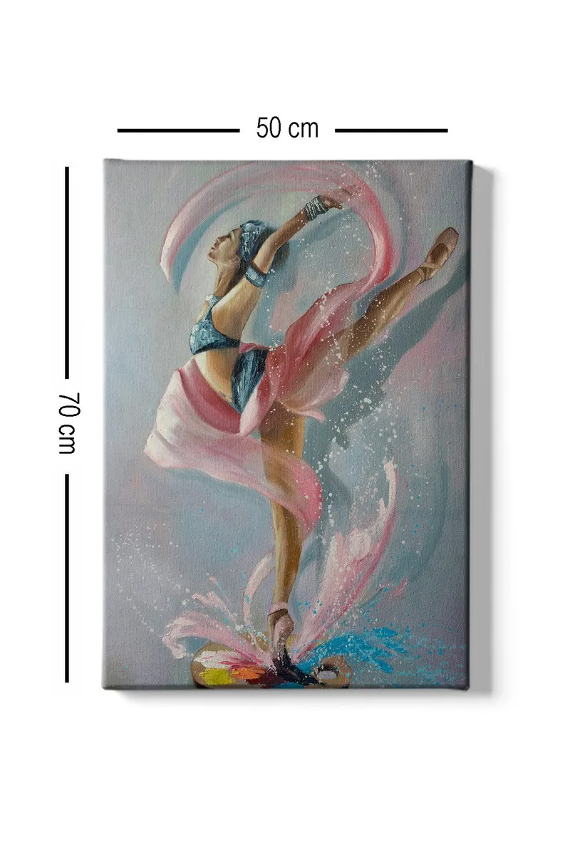 Dekorativ Canvasbilde 50x70 cm - Flerfarget - Innredning - Bilder & kunst - Lerretsbilder