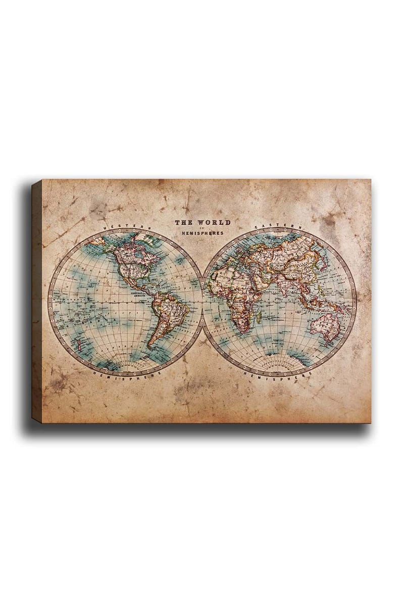 Dekorativ Canvasbilde 50x70 cm, Flerfarget