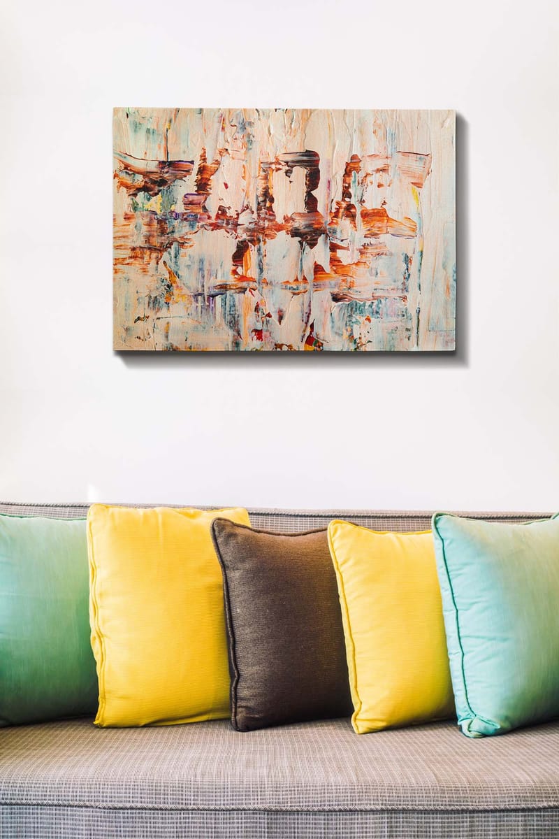 Dekorativ Canvasbilde 50x70 cm - Flerfarget - Innredning - Bilder & kunst - Lerretsbilder