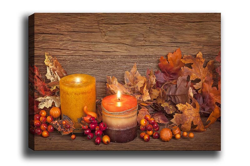 Dekorativ Canvasbilde 50x70 cm, Flerfarget