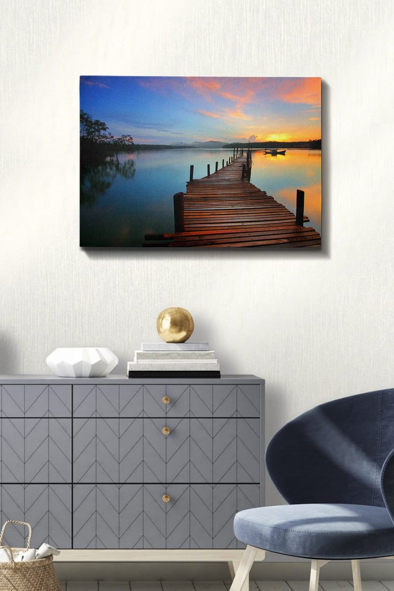 Dekorativ Canvasbilde 50x70 cm - Flerfarget - Innredning - Bilder & kunst - Lerretsbilder