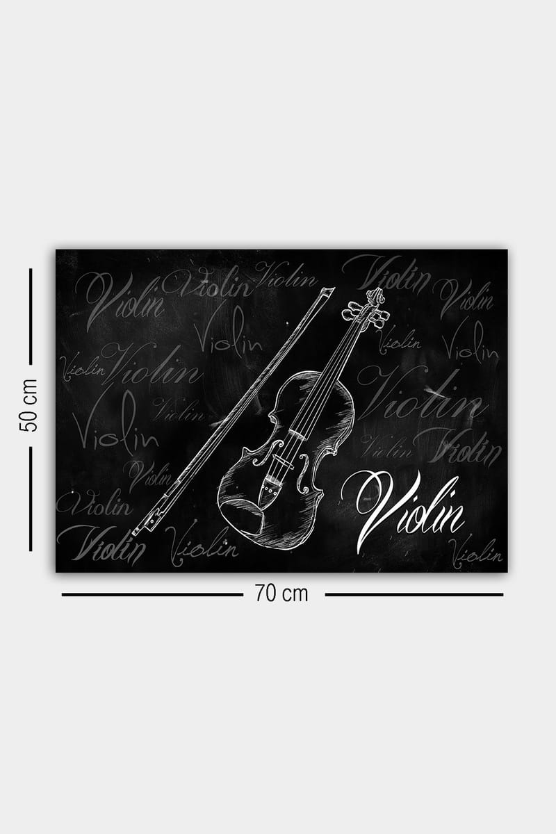 Dekorativ Canvasbilde 50x70 cm - Flerfarget - Innredning - Bilder & kunst - Lerretsbilder