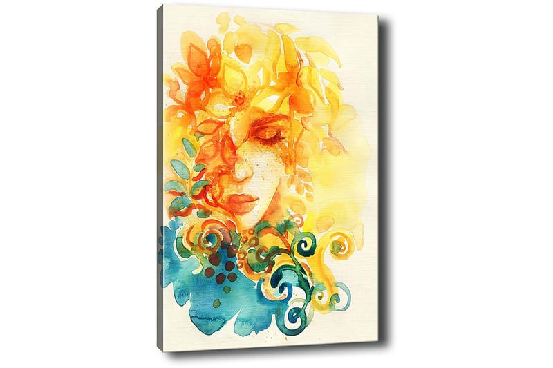 Dekorativ Canvasbilde 50x70 cm - Flerfarget - Innredning - Bilder & kunst - Lerretsbilder