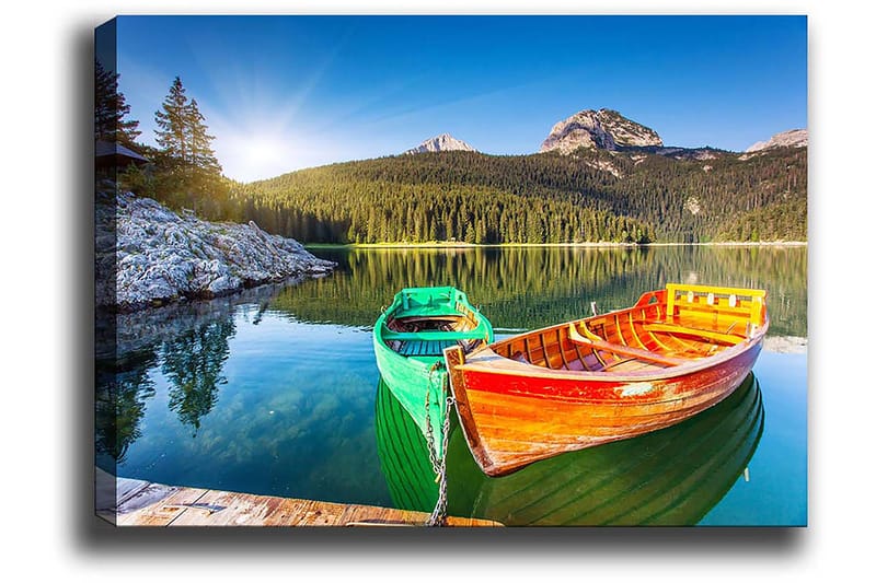 Dekorativ Canvasbilde 50x70 cm - Flerfarget - Innredning - Bilder & kunst - Lerretsbilder