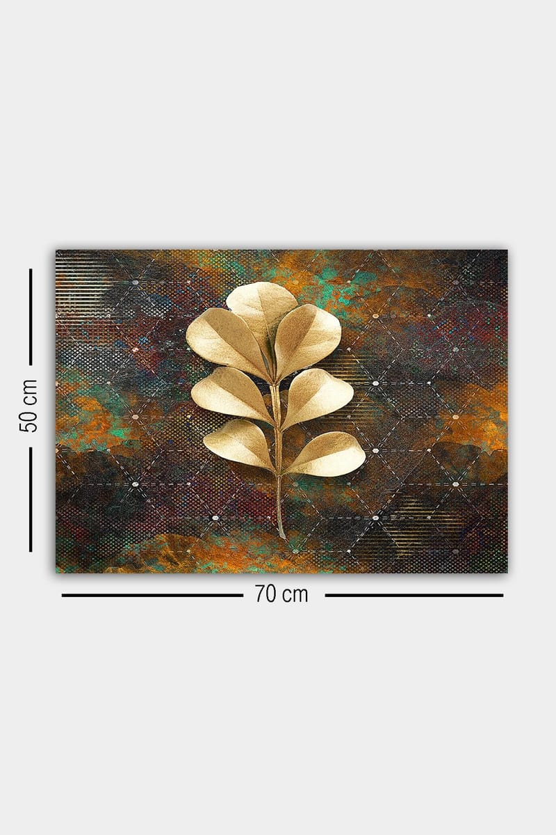 Dekorativ Canvasbilde 50x70 cm - Flerfarget - Innredning - Bilder & kunst - Lerretsbilder