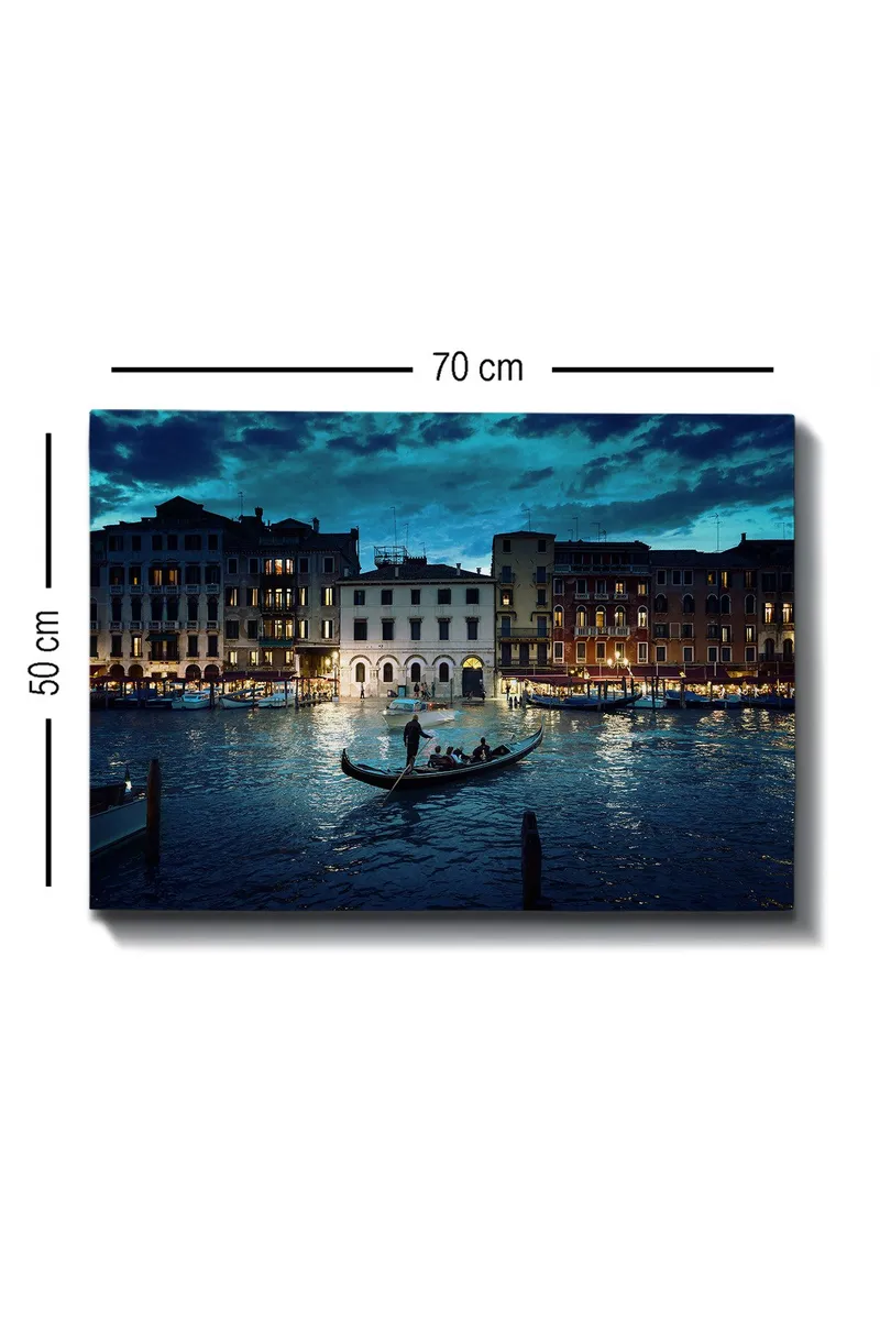 Dekorativ Canvasbilde 50x70 cm - Flerfarget - Innredning - Bilder & kunst - Lerretsbilder