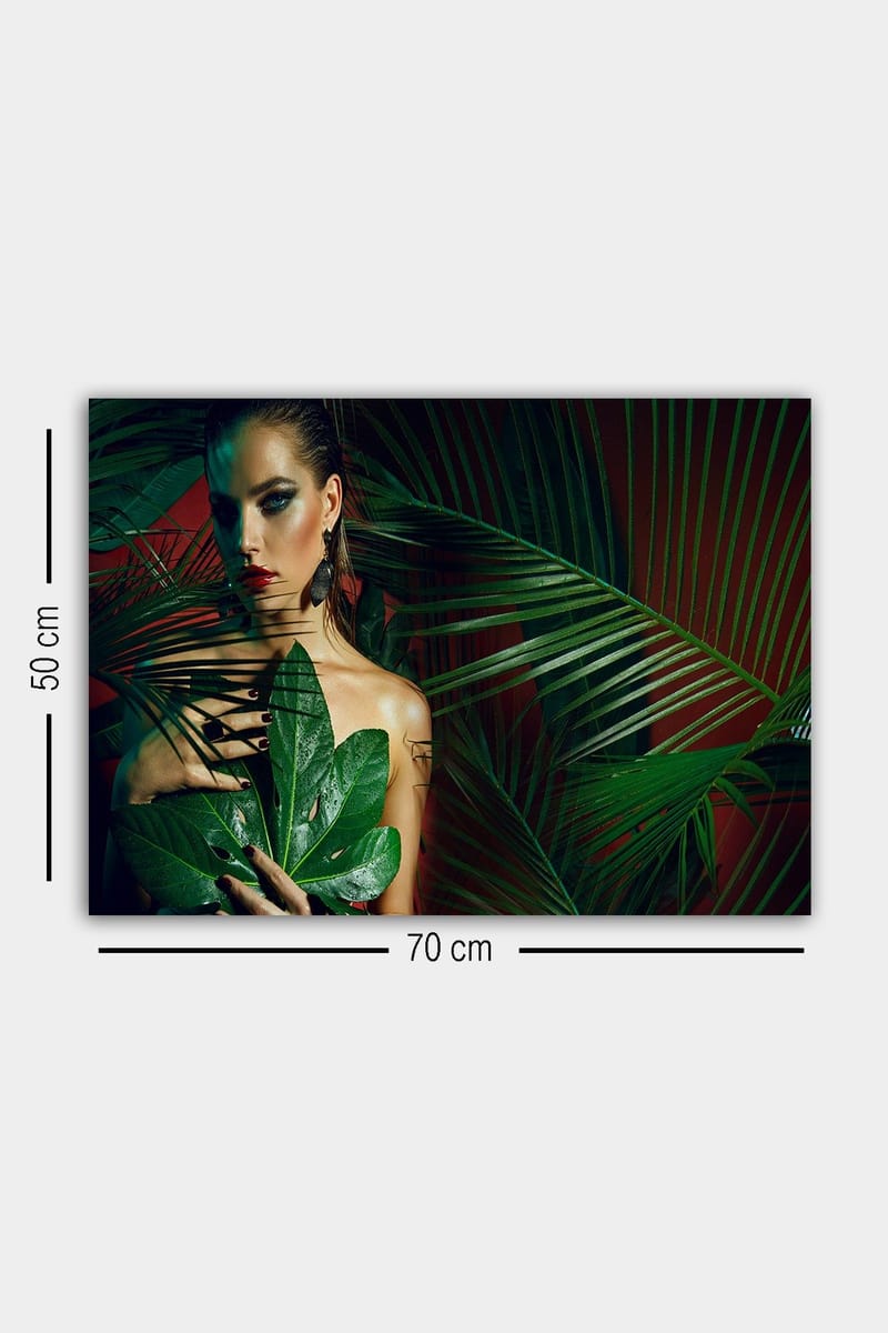 Dekorativ Canvasbilde 50x70 cm - Flerfarget - Innredning - Bilder & kunst - Lerretsbilder