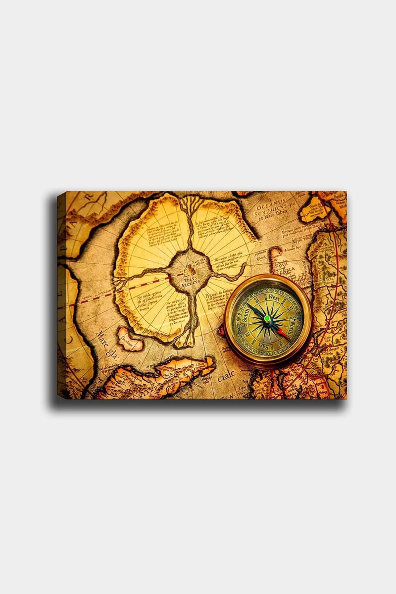 Dekorativ Canvasbilde 50x70 cm, Flerfarget