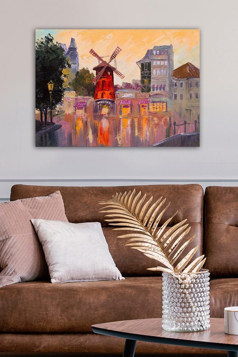 Dekorativ Canvasbilde 50x70 cm - Flerfarget - Innredning - Bilder & kunst - Lerretsbilder