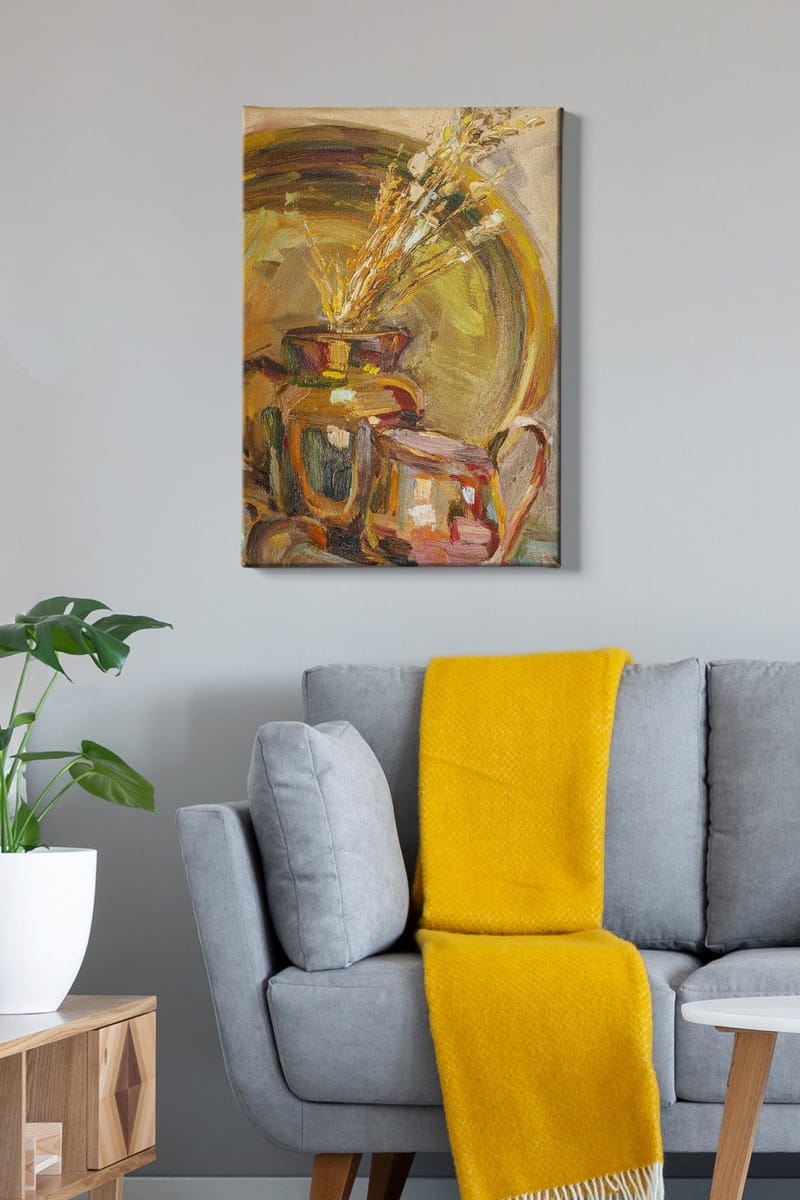 Dekorativ Canvasbilde 50x70 cm - Flerfarget - Innredning - Bilder & kunst - Lerretsbilder