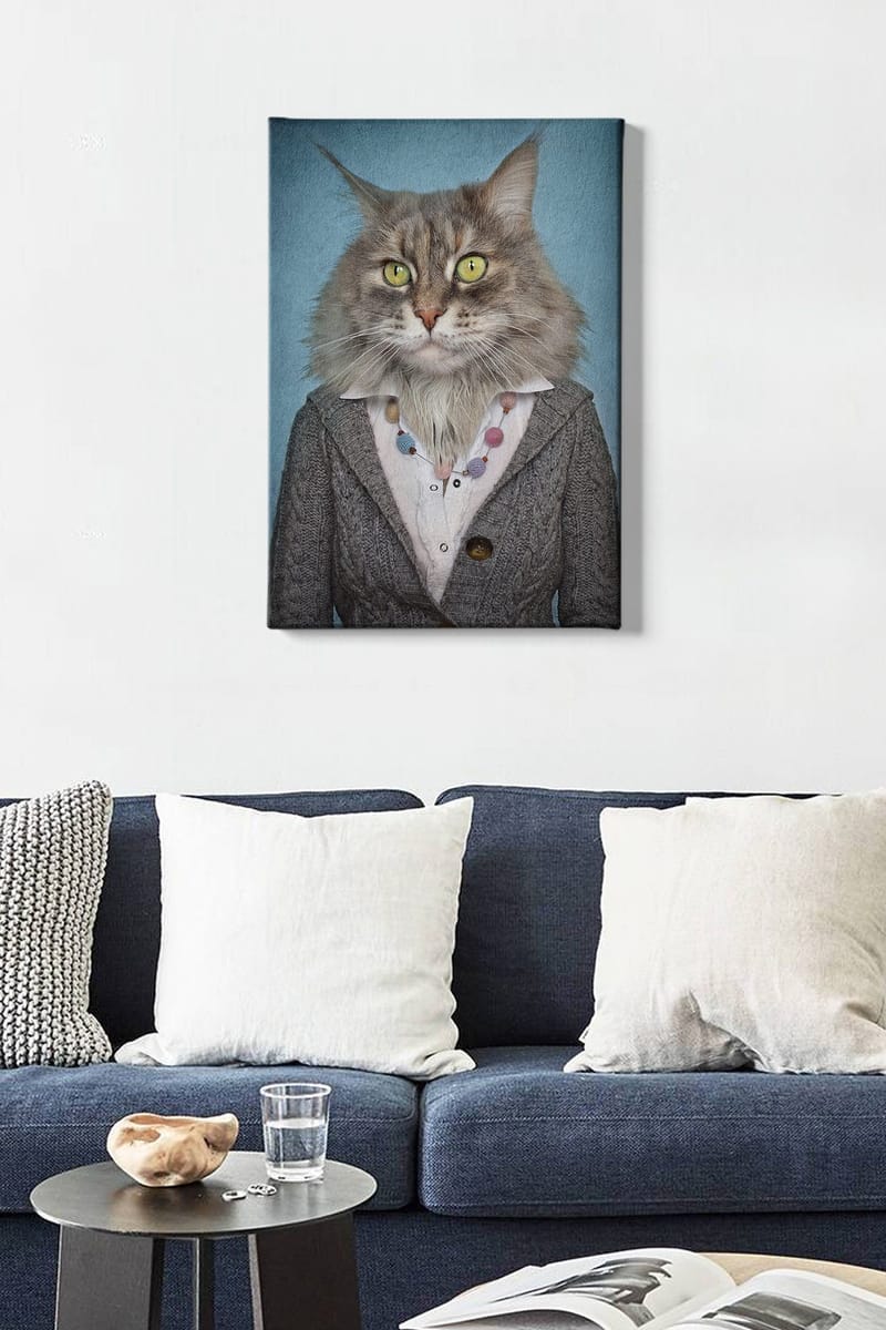 Dekorativ Canvasbilde 50x70 cm - Flerfarget - Innredning - Bilder & kunst - Lerretsbilder