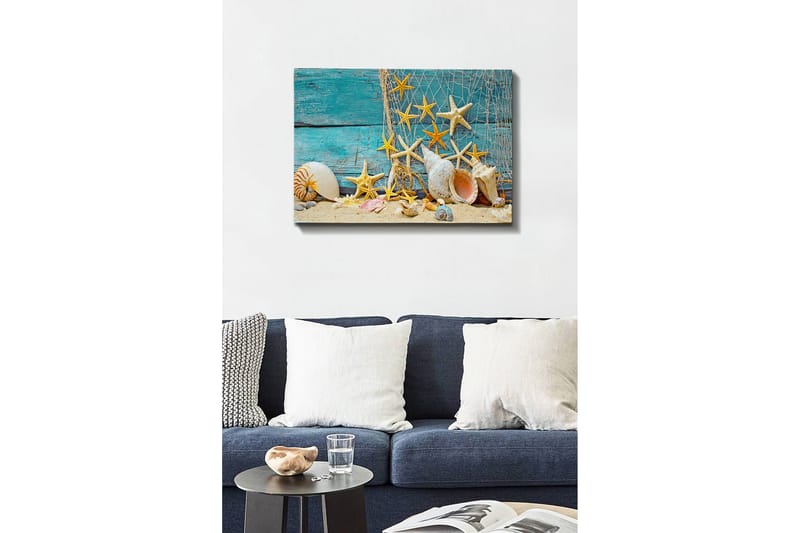 Dekorativ Canvasbilde 50x70 cm - Flerfarget - Innredning - Bilder & kunst - Lerretsbilder