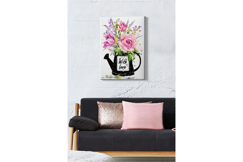 Dekorativ Canvasbilde 50x70 cm - Flerfarget - Innredning - Bilder & kunst - Lerretsbilder