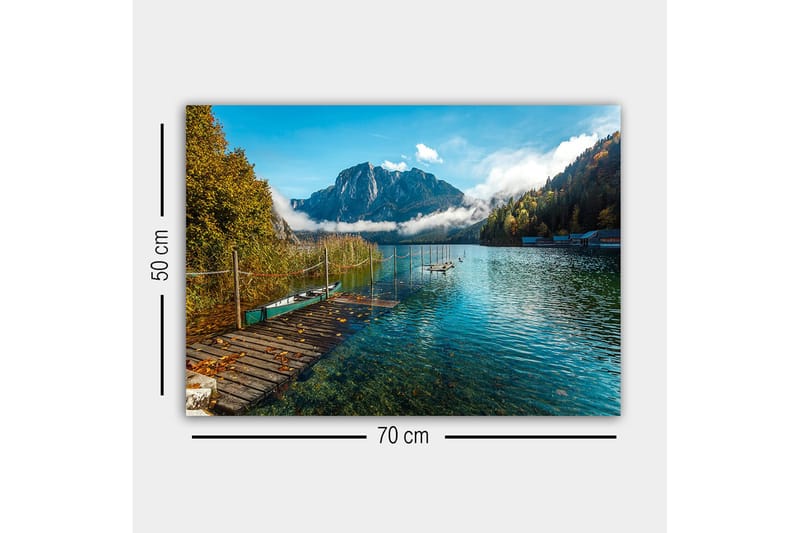 Dekorativ Canvasbilde 50x70 cm - Flerfarget - Innredning - Bilder & kunst - Lerretsbilder