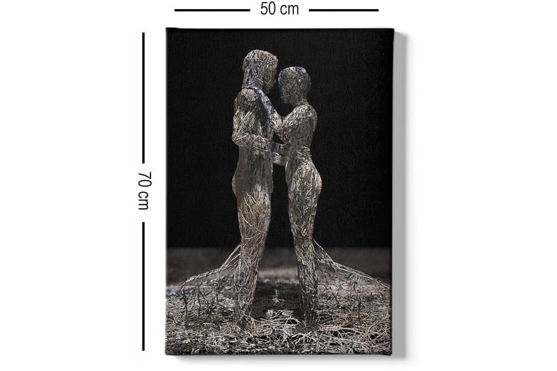 Dekorativ Canvasbilde 50x70 cm - Flerfarget - Innredning - Bilder & kunst - Lerretsbilder