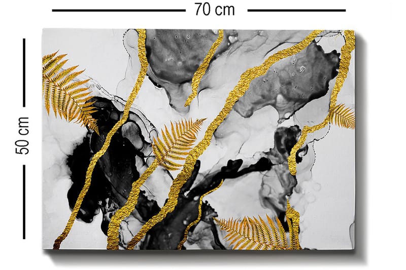 Dekorativ Canvasbilde 50x70 cm - Flerfarget - Innredning - Bilder & kunst - Lerretsbilder