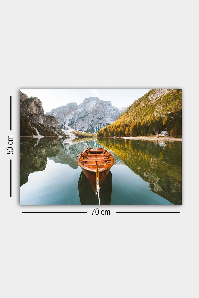 Dekorativ Canvasbilde 50x70 cm - Flerfarget - Innredning - Bilder & kunst - Lerretsbilder