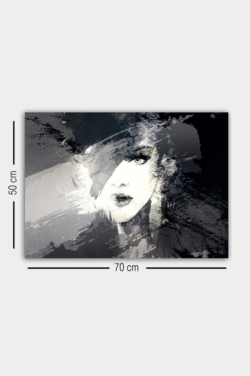 Dekorativ Canvasbilde 50x70 cm - Flerfarget - Innredning - Bilder & kunst - Lerretsbilder