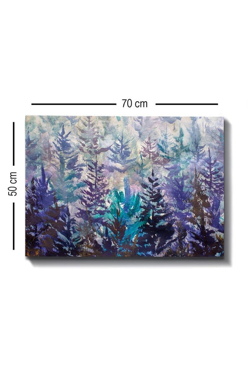 Dekorativ Canvasbilde 50x70 cm - Flerfarget - Innredning - Bilder & kunst - Lerretsbilder