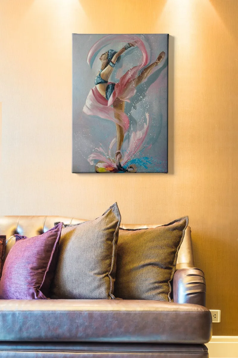 Dekorativ Canvasbilde 50x70 cm - Flerfarget - Innredning - Bilder & kunst - Lerretsbilder