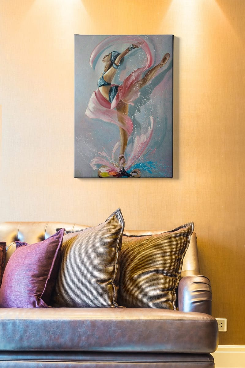 Dekorativ Canvasbilde 50x70 cm - Flerfarget - Innredning - Bilder & kunst - Lerretsbilder