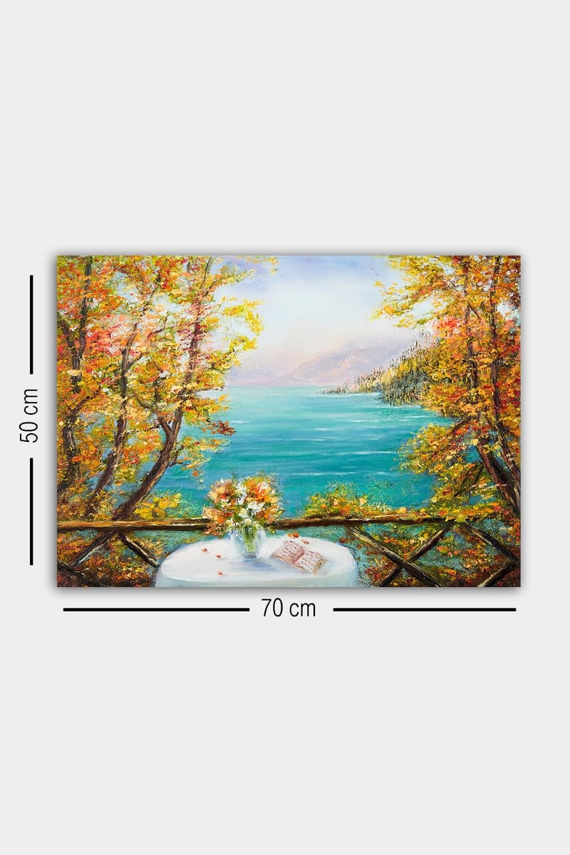 Dekorativ Canvasbilde 50x70 cm - Flerfarget - Innredning - Bilder & kunst - Lerretsbilder