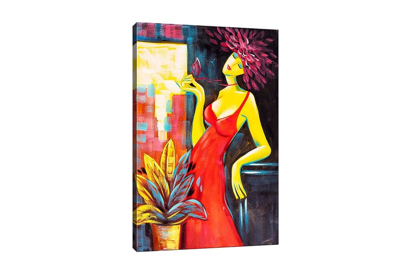 Dekorativ Canvasbilde 50x70 cm - Flerfarget - Innredning - Bilder & kunst - Lerretsbilder