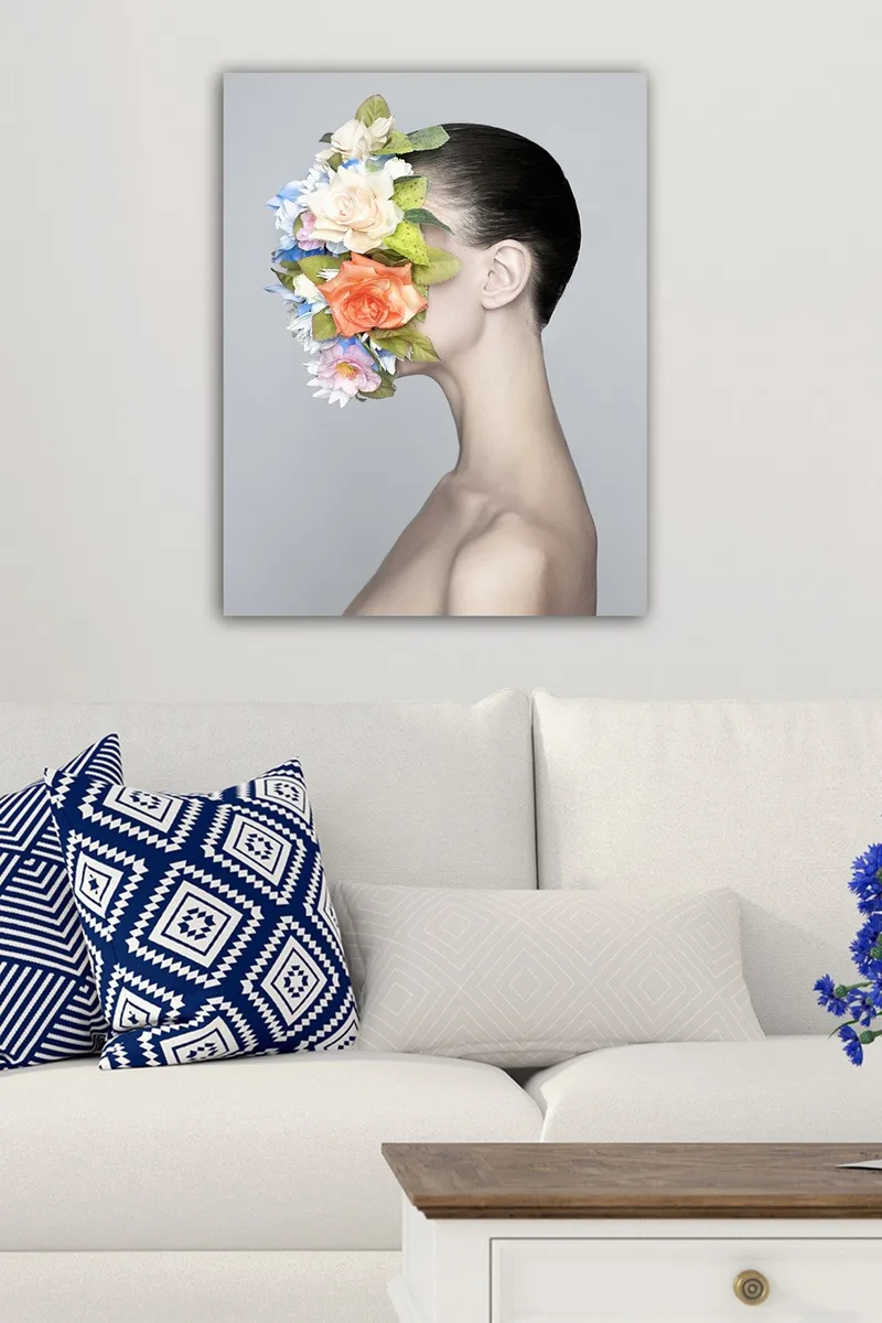 Dekorativ Canvasbilde 50x70 cm - Flerfarget - Innredning - Bilder & kunst - Lerretsbilder