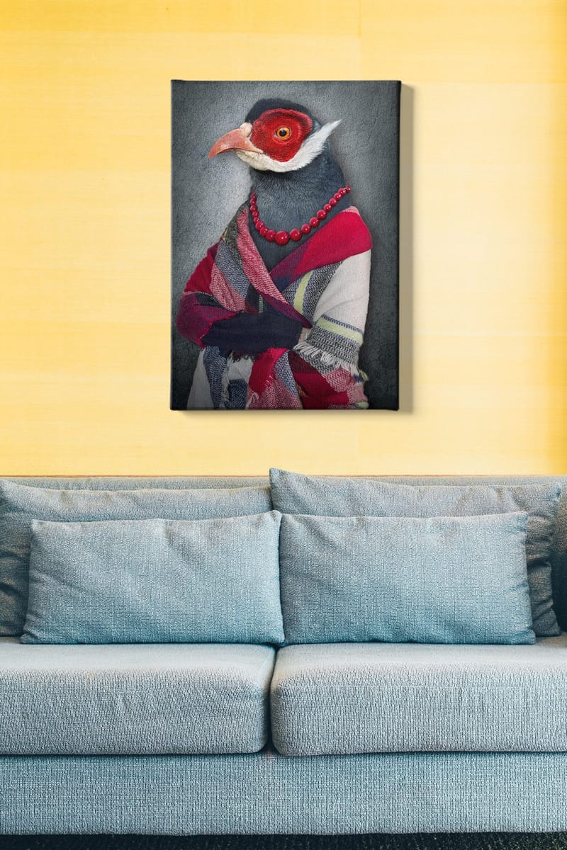 Dekorativ Canvasbilde 50x70 cm - Flerfarget - Innredning - Bilder & kunst - Lerretsbilder