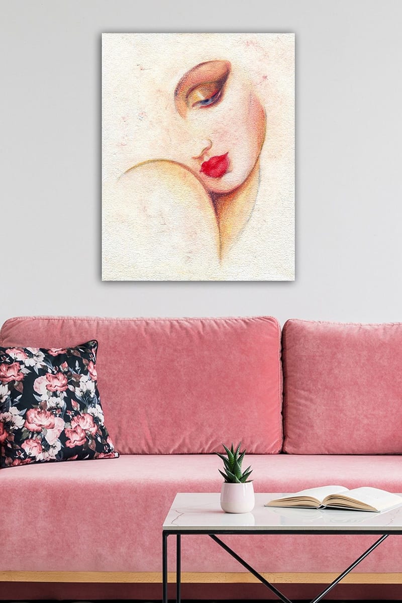 Dekorativ Canvasbilde 50x70 cm - Flerfarget - Innredning - Bilder & kunst - Lerretsbilder