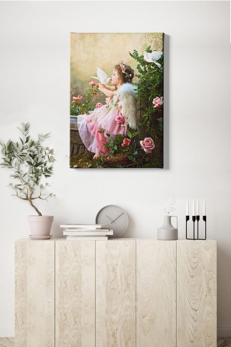 Dekorativ Canvasbilde 50x70 cm - Flerfarget - Innredning - Bilder & kunst - Lerretsbilder