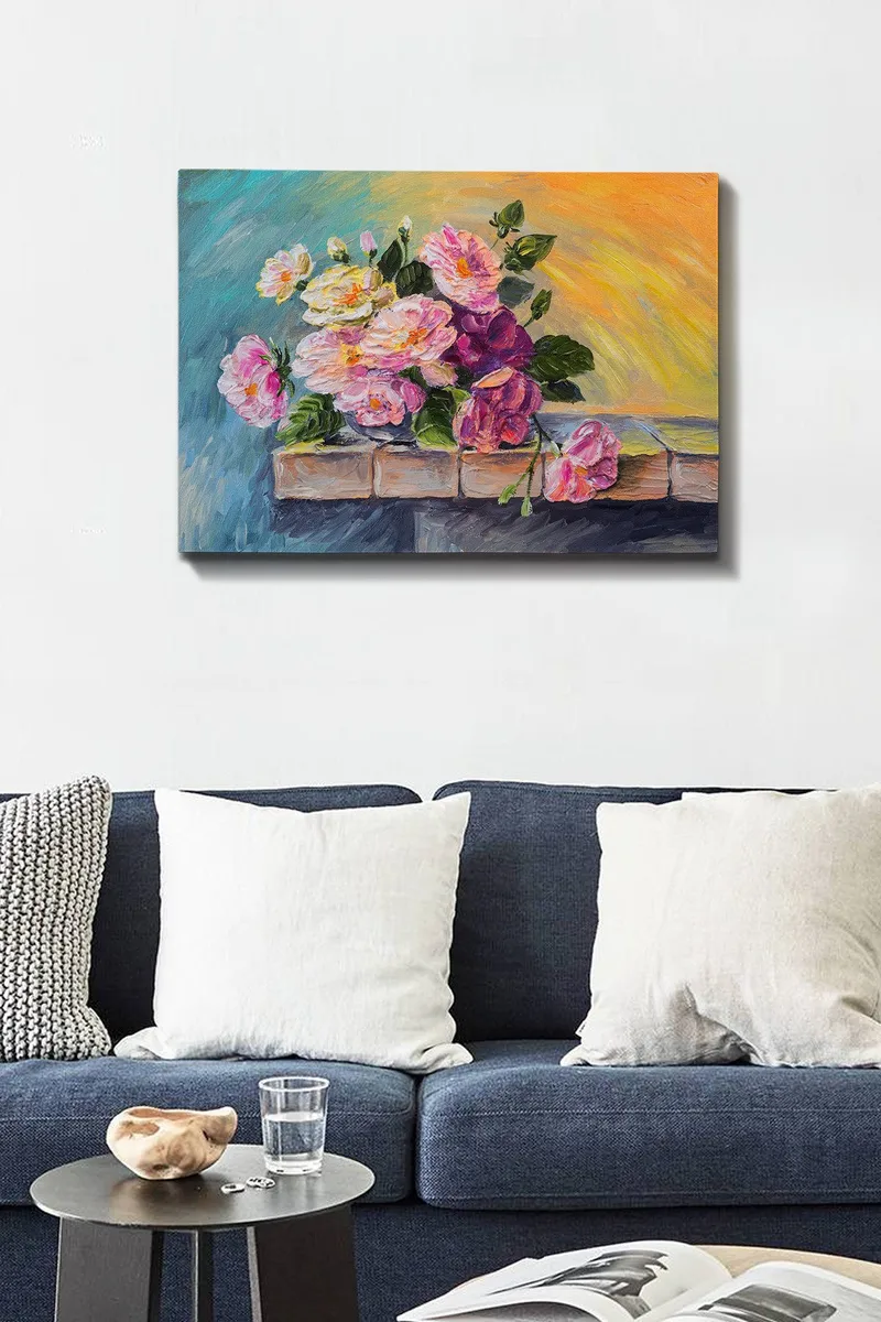 Dekorativ Canvasbilde 50x70 cm - Flerfarget - Innredning - Bilder & kunst - Lerretsbilder