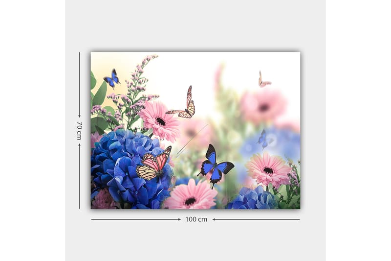 Dekorativ Canvasbilde 70x100 cm - Flerfarget - Innredning - Bilder & kunst - Lerretsbilder